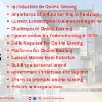 Earning Online in Pakistan 2025